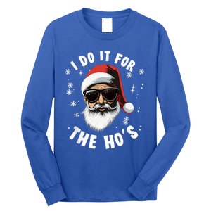 African American Santa Claus Christmas Pajama Funny Gift Gift Long Sleeve Shirt