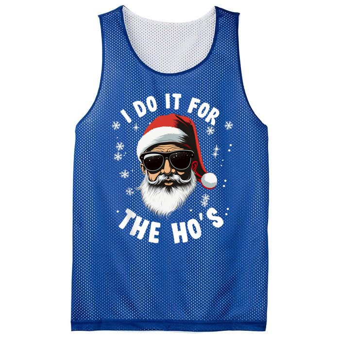 African American Santa Claus Christmas Pajama Funny Gift Gift Mesh Reversible Basketball Jersey Tank