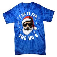 African American Santa Claus Christmas Pajama Funny Gift Gift Tie-Dye T-Shirt