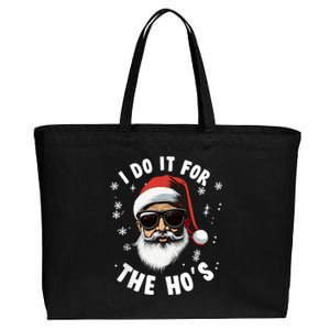 African American Santa Claus Christmas Pajama Funny Gift Gift Cotton Canvas Jumbo Tote