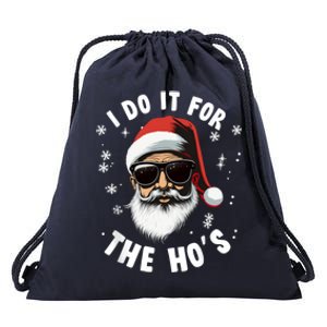 African American Santa Claus Christmas Pajama Funny Gift Gift Drawstring Bag