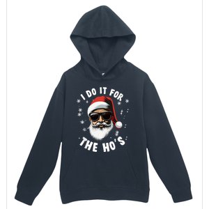 African American Santa Claus Christmas Pajama Funny Gift Gift Urban Pullover Hoodie