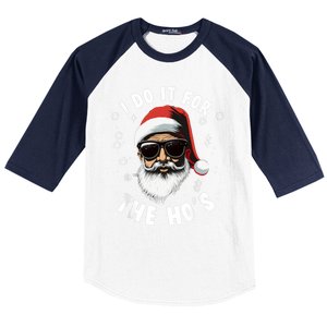 African American Santa Claus Christmas Pajama Funny Gift Gift Baseball Sleeve Shirt