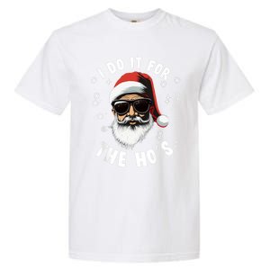 African American Santa Claus Christmas Pajama Funny Gift Gift Garment-Dyed Heavyweight T-Shirt