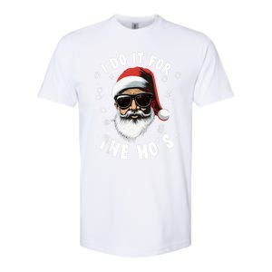 African American Santa Claus Christmas Pajama Funny Gift Gift Softstyle CVC T-Shirt