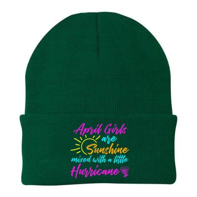 April Are Sunshine Birthday Birth Month Knit Cap Winter Beanie