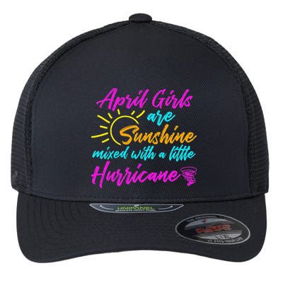 April Are Sunshine Birthday Birth Month Flexfit Unipanel Trucker Cap