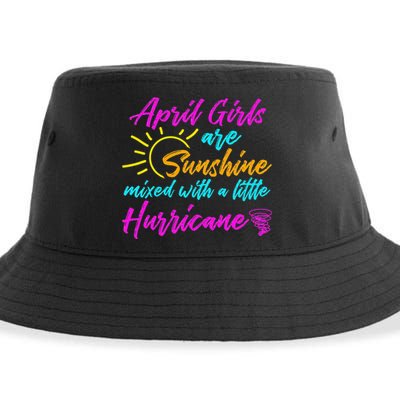 April Are Sunshine Birthday Birth Month Sustainable Bucket Hat