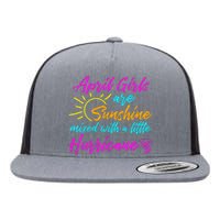 April Are Sunshine Birthday Birth Month Flat Bill Trucker Hat