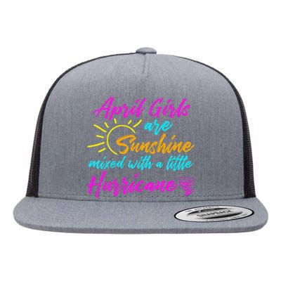 April Are Sunshine Birthday Birth Month Flat Bill Trucker Hat