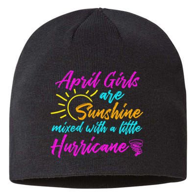 April Are Sunshine Birthday Birth Month Sustainable Beanie