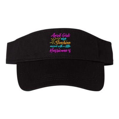 April Are Sunshine Birthday Birth Month Valucap Bio-Washed Visor