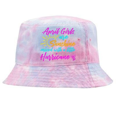 April Are Sunshine Birthday Birth Month Tie-Dyed Bucket Hat