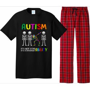 Autism Awareness Skeleton Different Ability Gift Gift Pajama Set