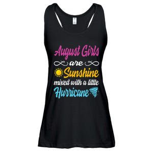 August Are Sunshine Mixed With A Little Hurricane Ladies Essential Flowy Tank