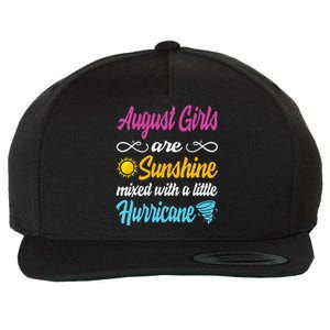 August Are Sunshine Mixed With A Little Hurricane Wool Snapback Cap