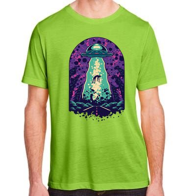 Alien Abduction Space Adult ChromaSoft Performance T-Shirt