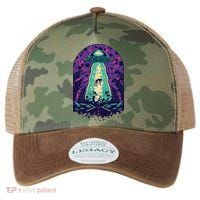 Alien Abduction Space Legacy Tie Dye Trucker Hat