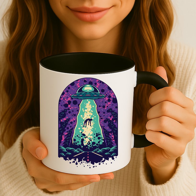 Alien Abduction Space Mug