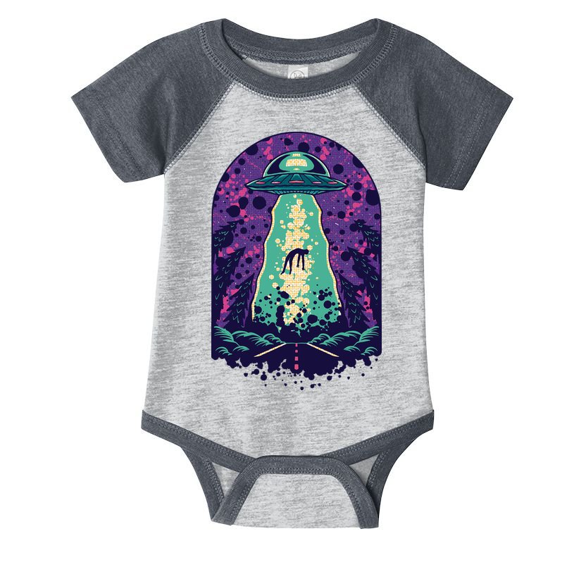 Alien Abduction Space Infant Baby Jersey Bodysuit