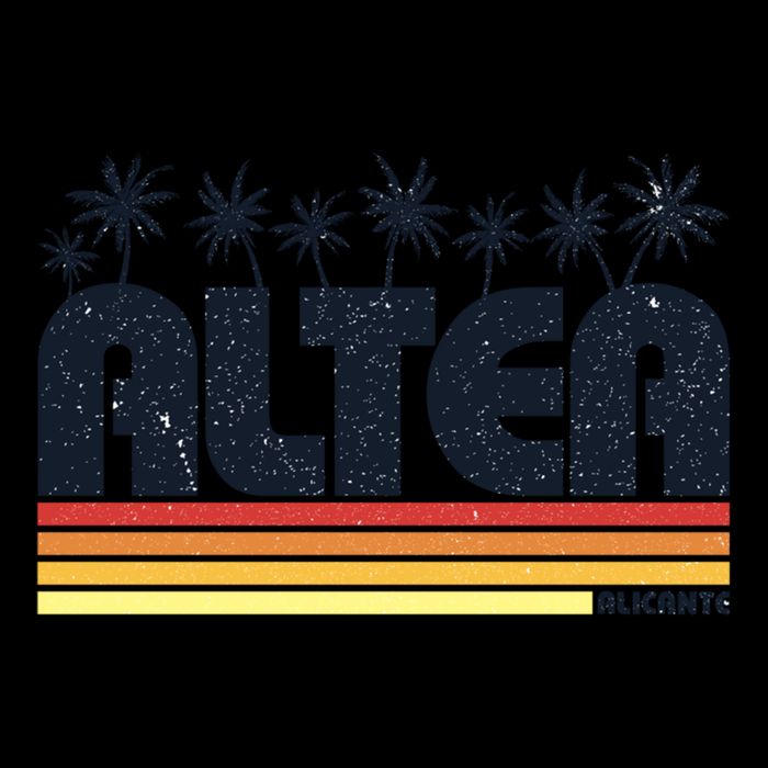 Altea Alicante Spain Retro Tourism Gift Backpack