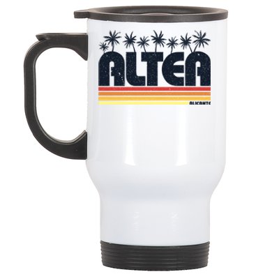 Altea Alicante Spain Retro Tourism Gift Stainless Steel Travel Mug