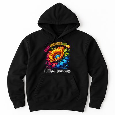 Autism Awareness Sunflower Autism Sunflower Hoodie