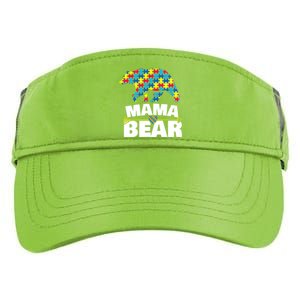 Autism Awareness S Aspergers Mama Bear Mom Gift Cool Gift Adult Drive Performance Visor