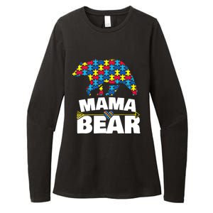 Autism Awareness S Aspergers Mama Bear Mom Gift Cool Gift Womens CVC Long Sleeve Shirt