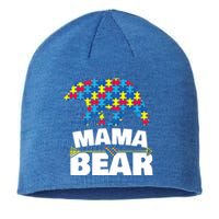 Autism Awareness S Aspergers Mama Bear Mom Gift Cool Gift Sustainable Beanie