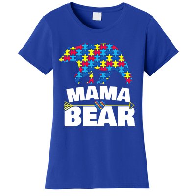 Autism Awareness S Aspergers Mama Bear Mom Gift Cool Gift Women's T-Shirt