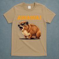 Awawa! Angry Screaming Hyrax Meme Retro T-Shirt