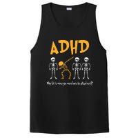 ADHD Awareness Skeleton Why Fit In When You Were Born To Stand Out PosiCharge Competitor Tank