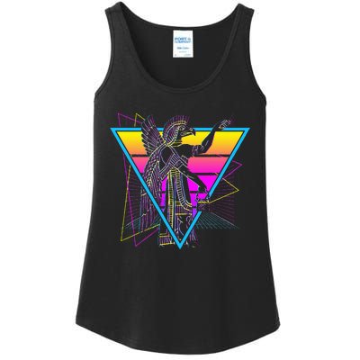 Anunnaki Ancient Sumerian Babylonian Assyrians Retro Ladies Essential Tank