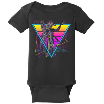 Anunnaki Ancient Sumerian Babylonian Assyrians Retro Baby Bodysuit