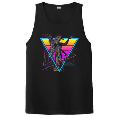 Anunnaki Ancient Sumerian Babylonian Assyrians Retro PosiCharge Competitor Tank