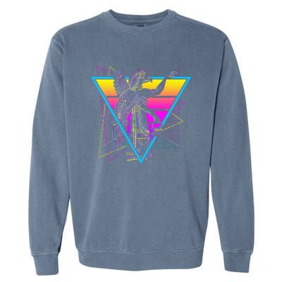 Anunnaki Ancient Sumerian Babylonian Assyrians Retro Garment-Dyed Sweatshirt