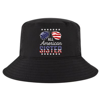 All American Sister 4th of July Sunglasses Family Cool Comfort Performance Bucket Hat