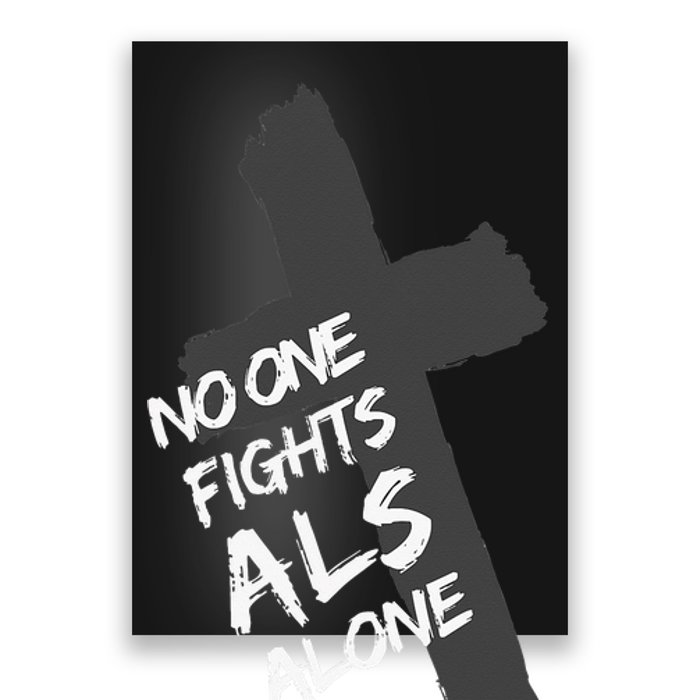 ALS Awareness Show Faith Love Support For Devout PALS Poster