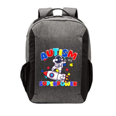 Autism Awareness Superpower Astronaut Lover Empowert Gift Vector Backpack