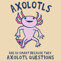 Axolotls Are So Smart Because They Axolotl Questions Bag