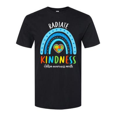 Autism Awareness Special Ed Teacher Radiate Kindness Rainbow Softstyle® CVC T-Shirt