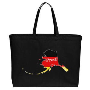 Alaska Ak Squad Drinking Prost Beer German Flag Oktoberfest Cotton Canvas Jumbo Tote