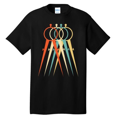 Architect Architecture Students Vintage Retro Tall T-Shirt