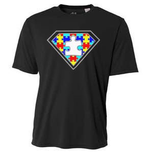 Autism Awareness Superhero Autism Gifts Boys Teacher Moms  Cooling Performance Crew T-Shirt