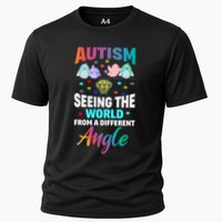 Autism Awareness Seeing The World From A Different Angle Gift Cooling Performance Crew T-Shirt