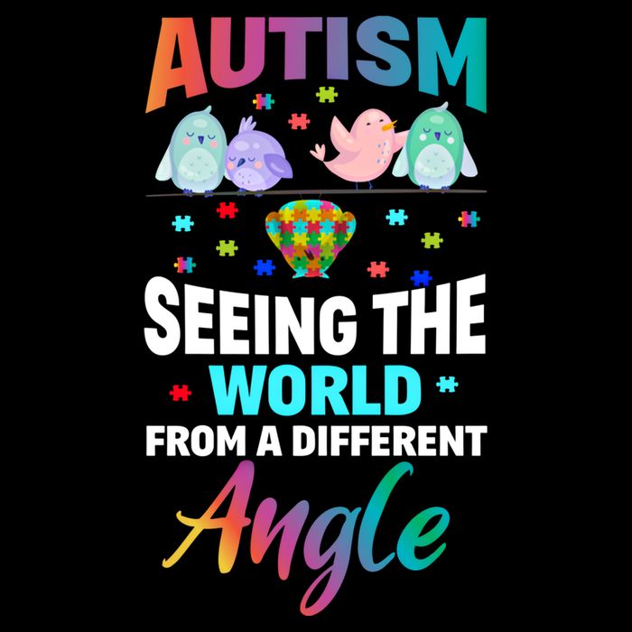 Autism Awareness Seeing The World From A Different Angle Gift Cooling Performance Crew T-Shirt