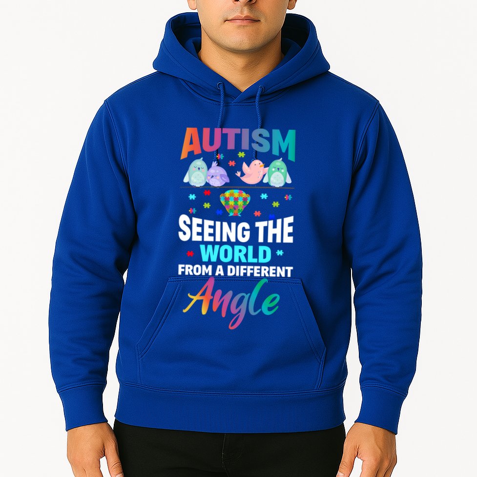 Autism Awareness Seeing The World From A Different Angle Gift Hoodie