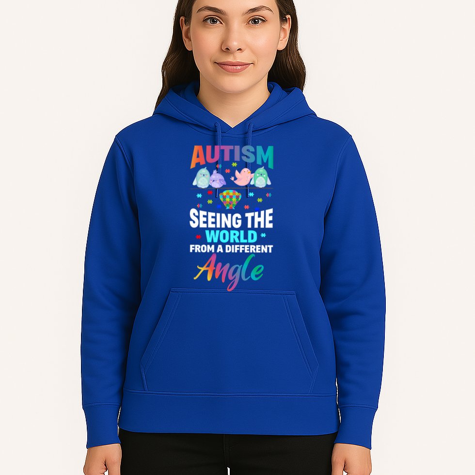 Autism Awareness Seeing The World From A Different Angle Gift Hoodie