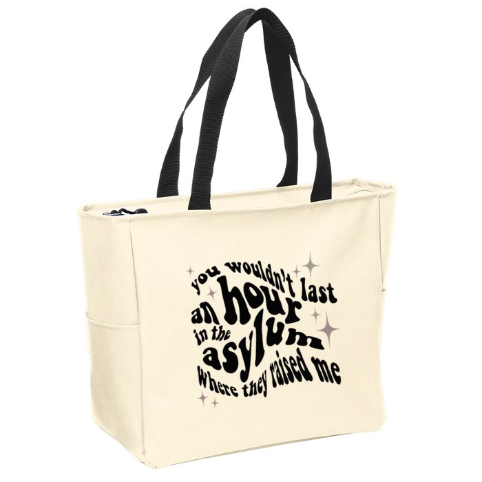 Asylum Zip Tote Bag